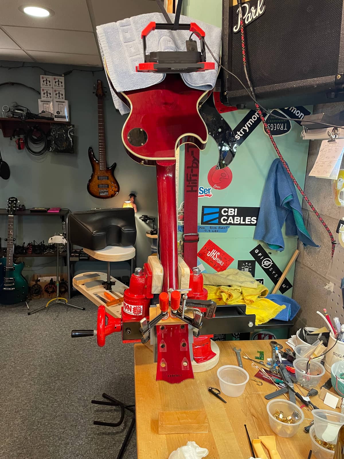 Les Paul maintenance