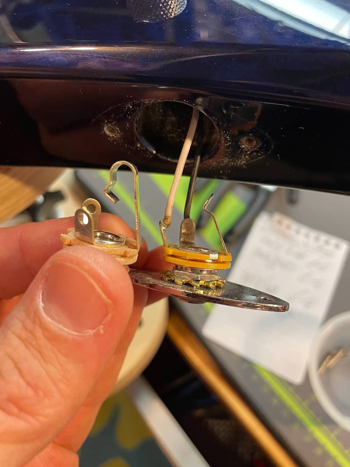 Output jack repair