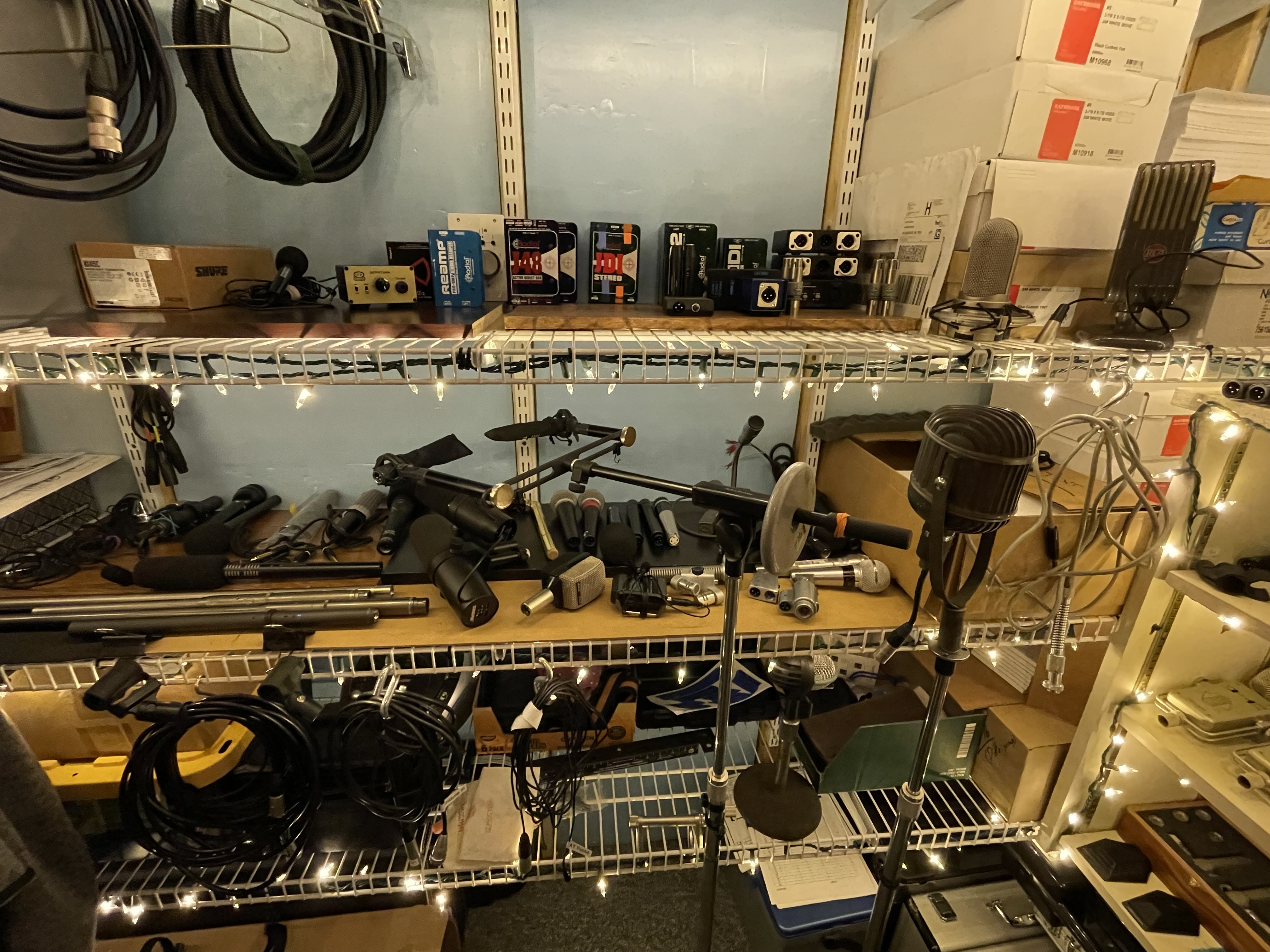 Mic closet detail