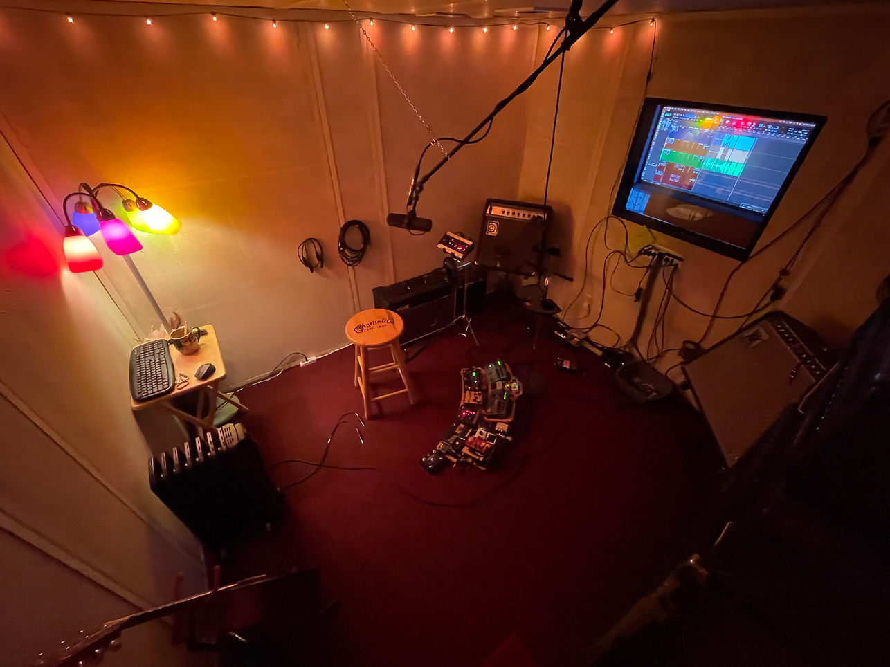 Studio isolation booth